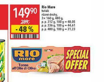 Globus Rio mare tuňák nabídka