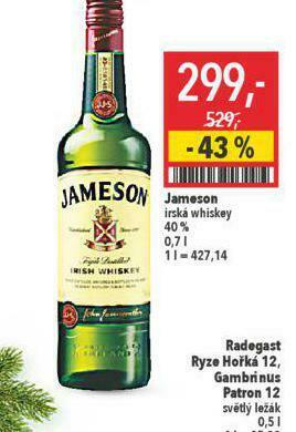 Globus Jameson nabídka