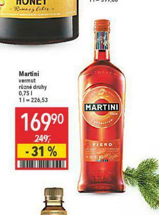 Globus Martini nabídka