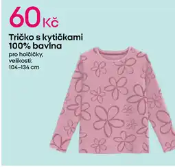 Pepco Tričko s kytičkami 100% bavlna nabídka