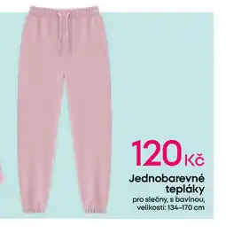 Pepco Jednobarevné tepláky nabídka