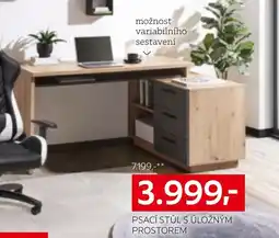 XXXLutz Psací stůl s úložným prostorem nabídka