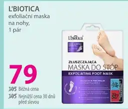 Hebe L'BIOTICA exfoliační maska na nohy nabídka