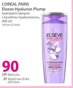 Hebe L'ORÉAL PARIS Elseve Hyaluron Plump nabídka