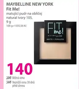 Hebe MAYBELLINE NEW YORK Fit Me! nabídka