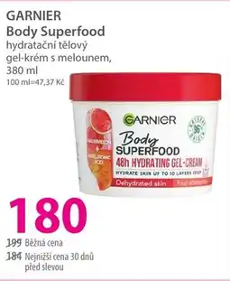 Hebe GARNIER Body Superfood nabídka
