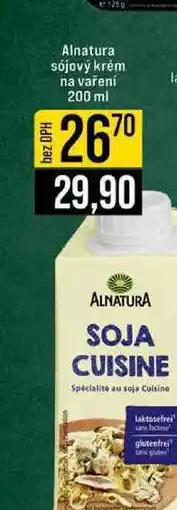 Jip Alnatura sójový krém na vaření 200 ml nabídka