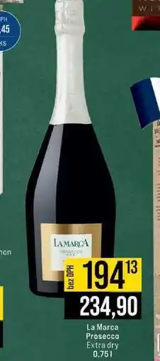 Jip La Marca Prosecco Extra dry 0,75l nabídka