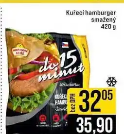Jip Kuřecí hamburger smažený 420 g nabídka