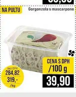 Jip Gorgonzola s mascarpone 100g nabídka