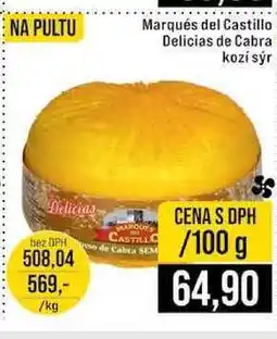 Jip Marqués del Castillo Delicias de Cabra kozí sýr 100g nabídka