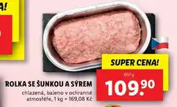 Lidl ROLKA SE ŠUNKOU A SÝREM nabídka