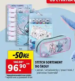 Lidl STITCH SORTIMENT DO ŠKOLY nabídka
