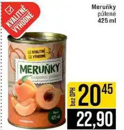 Jip Meruňky půlené 425 ml nabídka
