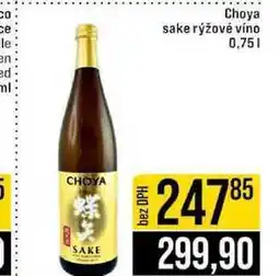 Jip Choya sake rýžové víno 0,75l nabídka