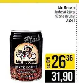 Jip Mr. Brown ledová káva různé druhy 0,24l nabídka