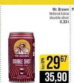 Jip Mr. Brown ledová káva double shot 0,33l nabídka