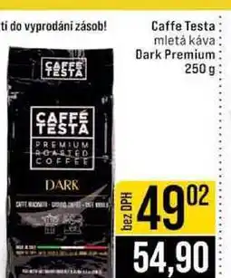 Jip Caffe Testa mletá káva Dark Premium 250 g nabídka