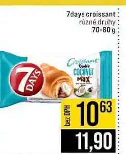 Jip 7days croissant různé druhy 70-80 g nabídka