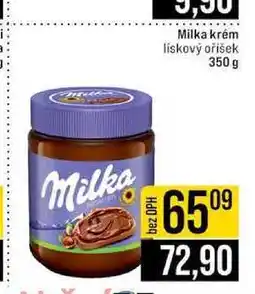 Jip Milka krém lískový oříšek 350 g nabídka