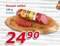 ESO MARKET Karpat salám nabídka