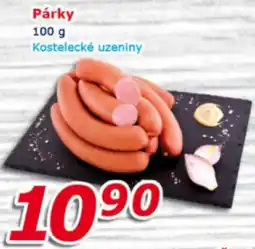 ESO MARKET Párky nabídka