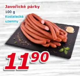 ESO MARKET Javořické párky nabídka