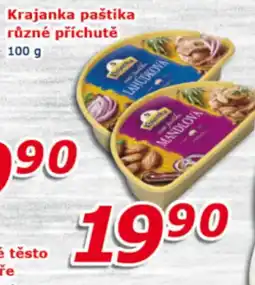 ESO MARKET Krajanka paštika různé příchutě nabídka