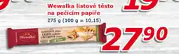 ESO MARKET WEWALKA Listové těsto na pečícím papíře nabídka