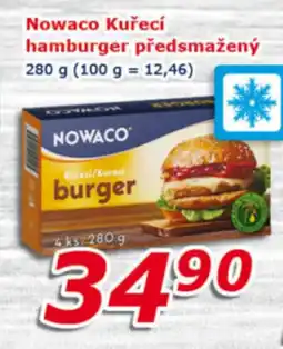 ESO MARKET NOWACO Kuřecí hamburger předsmažený nabídka