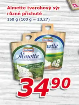 ESO MARKET Almette tvarohový sýr různé příchutě nabídka