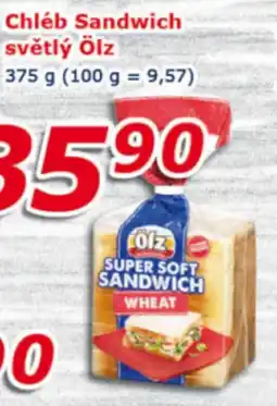 ESO MARKET Chléb sandwich světlý ölz nabídka