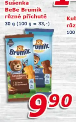ESO MARKET Sušenka bebe brumík různé příchutě nabídka