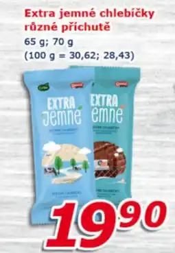 ESO MARKET Extra jemné chlebíčky různé příchutě nabídka