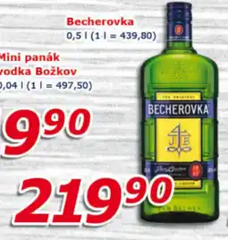 ESO MARKET Becherovka nabídka
