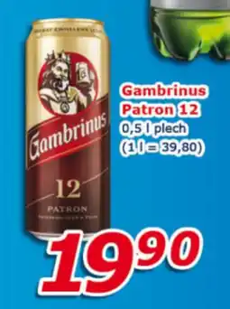 ESO MARKET GAMBRINUS Patron 12 nabídka