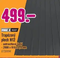 Hornbach Trapézový plech h12 nabídka