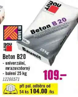 Hornbach Beton b 20 nabídka