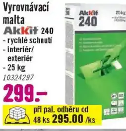 Hornbach Vyrovnávací malta nabídka