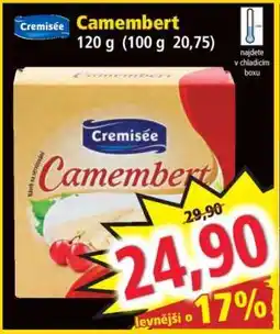 Norma Cremisée Camembert nabídka