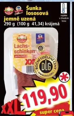 Norma Šunka lososová jemně uzená nabídka