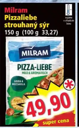 Norma Milram Pizzaliebe strouhaný sýr nabídka