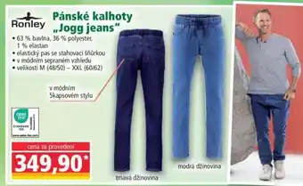 Norma Pánské kalhoty „Jogg jeans“ nabídka