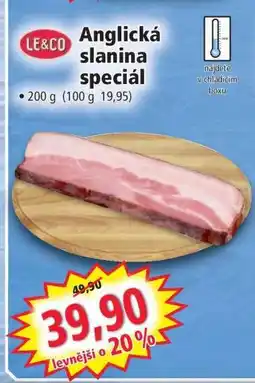 Norma Anglická slanina speciál nabídka