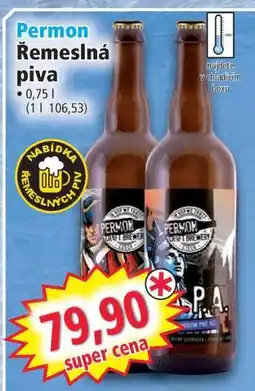 Norma Permon Řemeslná piva nabídka