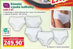 Norma Dámské vysoké kalhotky, sada 5 ks nabídka