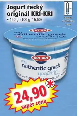 Norma Jogurt řecký originál KRI-KRI nabídka