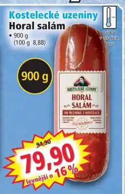Norma Kostelecké uzeniny Horal Salám nabídka