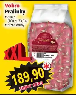 Norma Vobro pralinky nabídka