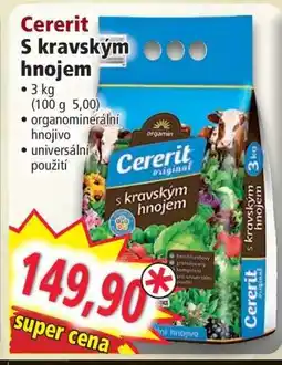 Norma Cererit S kravským hnojem nabídka